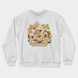 Harvest Meow Crewneck Sweatshirt